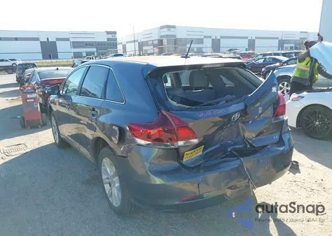 2013 Toyota Venza Le from USA, damaged, VIN 4T3ZA3BB7DU079866